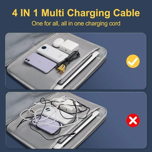 4 in 1 Charging Cable 65 Watts / Multicolor Magic For Your Devices